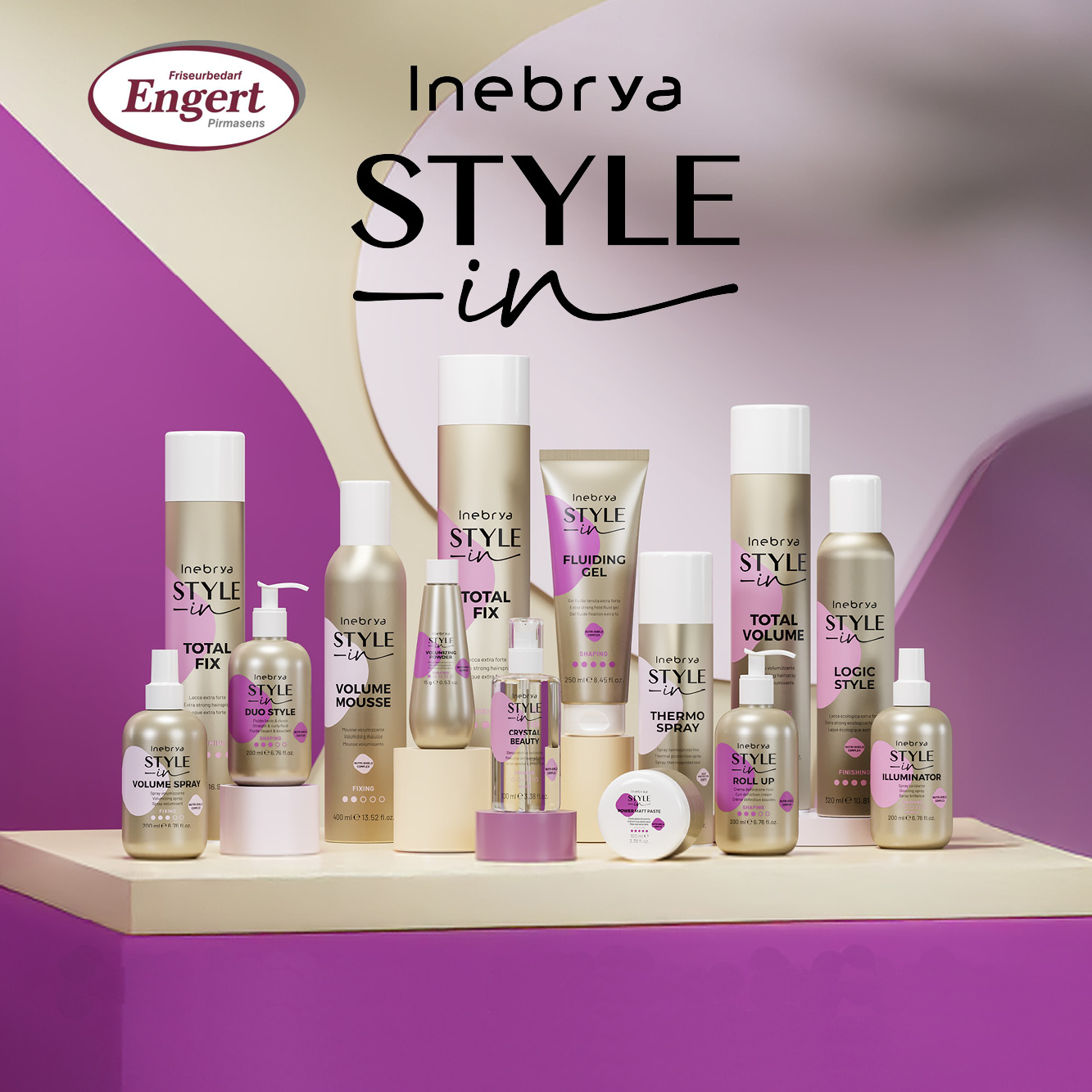 Friseurbedarf Engert Inebrya Style Kennenlern Set