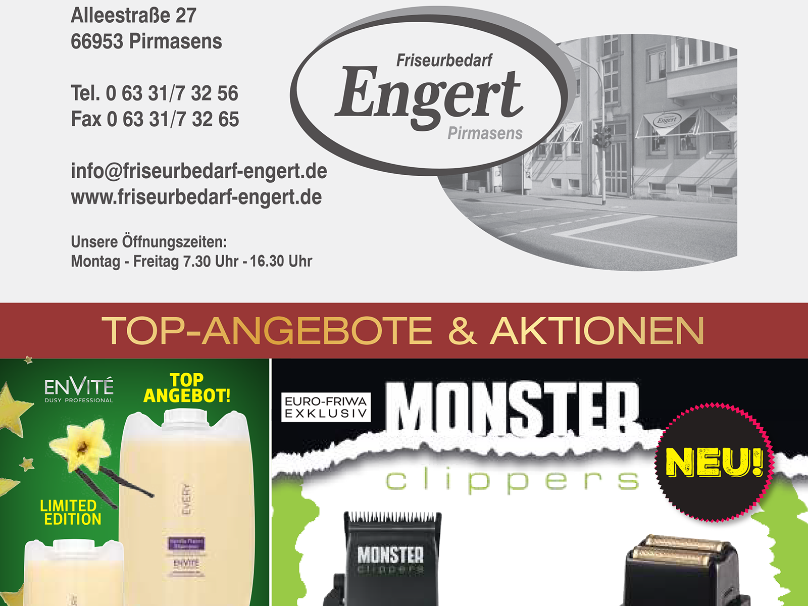 Friseurbedarf Engert Pirmasens Leistungen